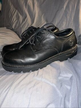 Timberland Britton Road Waterproof Lace-Up Oxfords with Lug Sole